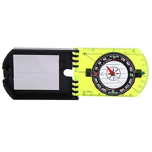POCREATION Bússola para viagem ao ar livre, bússola de viagem em escala precisa, para viagens ao ar