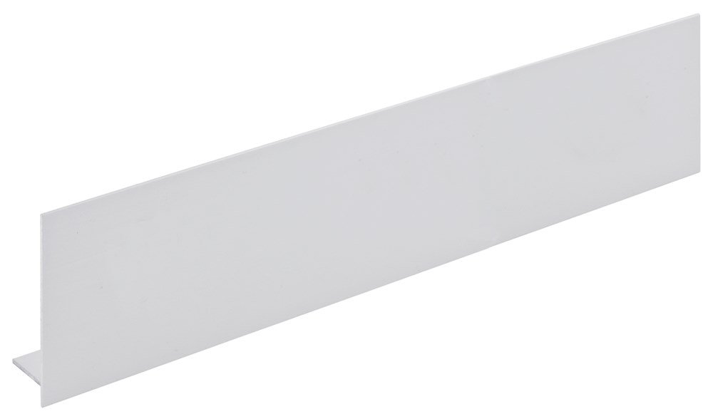 Hubbell Wiring SystemsHBLALU7610B Anodized Aluminum Three Channel Raceway Blank End Fitting, 7-5/8" Length x 2-5/16" Height