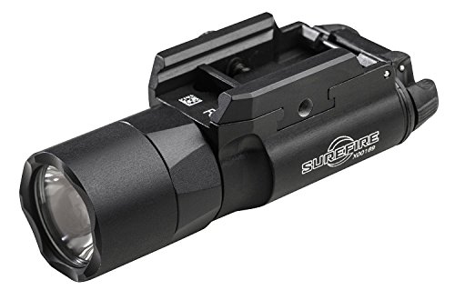 SureFire X300U-B V2 Ultra LED Weaponlight with Picatinny/Weaver Rail Mount 600 Lumens Type III Hard-Anodized Aluminum Housing Black