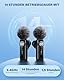 Newmight Kabelloses Lavalier-Mikrofon Dual Set - Plug & Play Clip-on Mic mit Auto Pairing, Magnetische Halterung, Noise Cancelling, für iPhone, Android, USB-C Geräte, YouTube, Podcast & Videoaufnahme