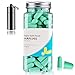 60 Pares Tapones Oidos Ruido Dormir Con Funda De Transporte De Aluminio, Tapones Dormir Cancelacion Ruido SNR de 36 dB Protección Auditiva, para Viajes Aviones Aprendizaje con Estuche de Transporte.
