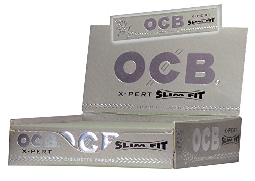 24pc Display - OCB® X-Pert Slim Fit Slim Rolling Papers