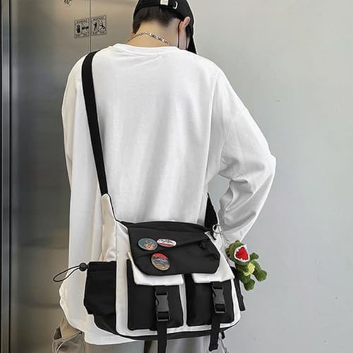 Messager Bag Small Slings Crossbody Bag Waterproofs Shoulder Multi Pocket Slings Nylon Purse Handbag For Women Men Crossbody2