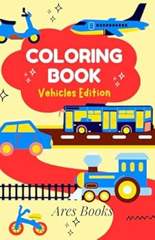 Paperback Coloring Book Vehicles Edition Book