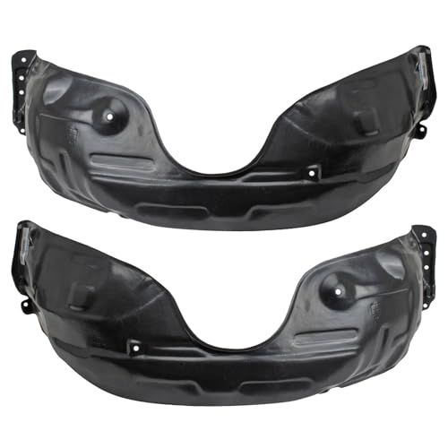 Image of TRQ Front Inner Fender Liner Set Compatible with 2002-2006 Toyota Camry TO1248116 TO1249116