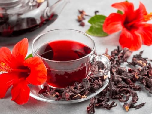 Miniatura 2 de Té de hibisco premium, 150 bolsas de té, 100% natural, sin cafeína, 8.47 oz por West Dawn Naturals