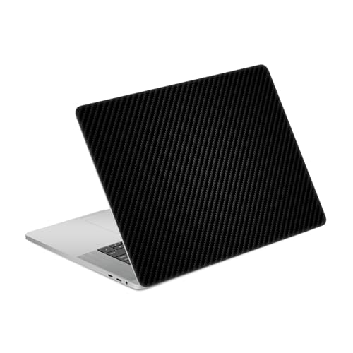 Skin vinyle motif fibre de carbone unie pour MacBook Pro 15.4 A1707 A1990