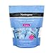 Neutrogena Makeup Remover Facial Cleansing Towelette Singles, Daily Face Wipes to Remove Dirt, Oil, Makeup & Waterproof Mascara, Gentle, Alcohol-Free, Individually Wrapped, 20 ct