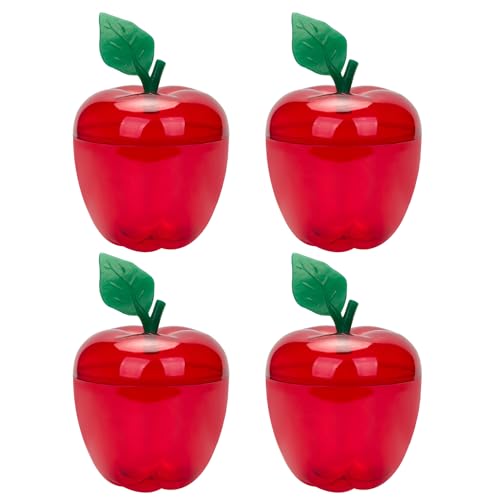 LLINthy Cajas decorativas para dulces para reuniones familiares, festivales, tarros de caramelos, caja de almacenamiento de galletas de Navidad, suministros de fiesta de temporada, 4 unidades