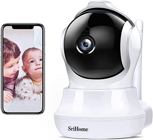 Camaras de Seguridad 3MP Wifi Inalambricas Rotating IP Cámaras Tipo Domo, ARKARTECH 3MP(2304×1296P) Sistema de Camaras de Vigilancia 360 Grados Monitor para...