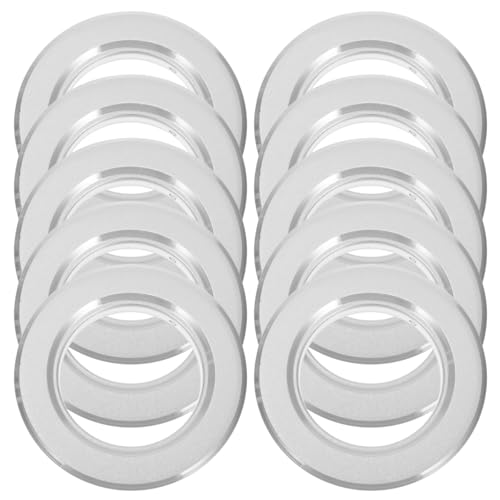 Image of FOMIYES 10Pcs Stainless Steel Parrot Nest Box Anti-Bite Rings Birdhouse Hole Guards for Bird Cage Accessories and Breeding Boxes