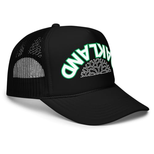 Oakland Upside Down Trucker Hat Verde miniatura 6
