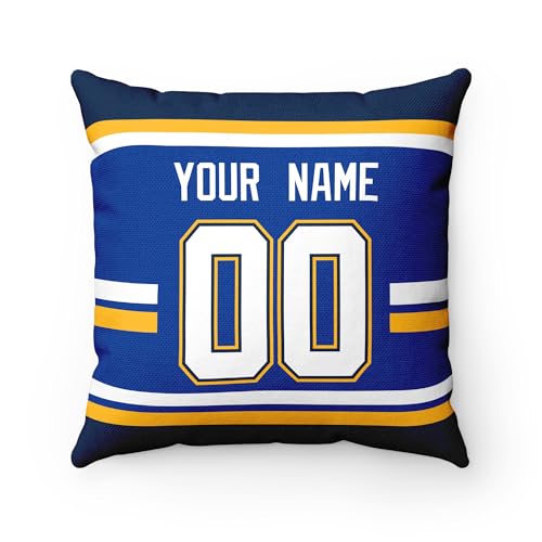 Image of ANTKING Throw Pillow 2 Packs Personalized Custom Any Name Number for Men Women Boy Gifts