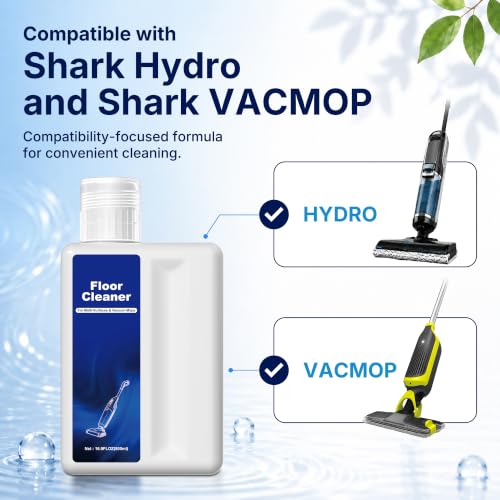 Image of Floor Cleaning Solution Compatible with Shark Vacmop Cleaner & Hydrovac