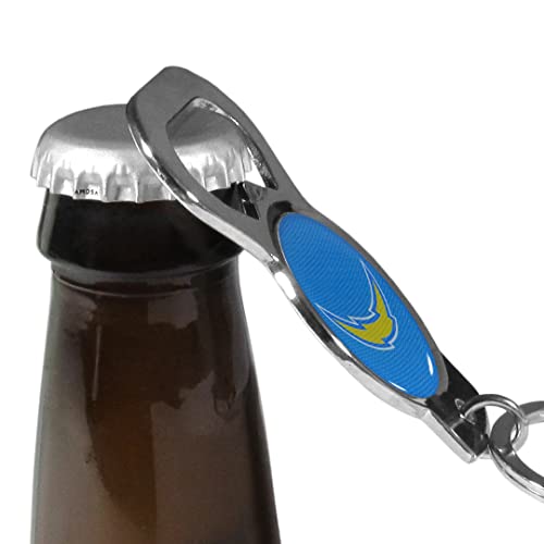 NFL Siskiyou Sports Fan Shop Los Angeles Chargers Bottle Opener Key Chain One Size Team Color - Thumbnail 3