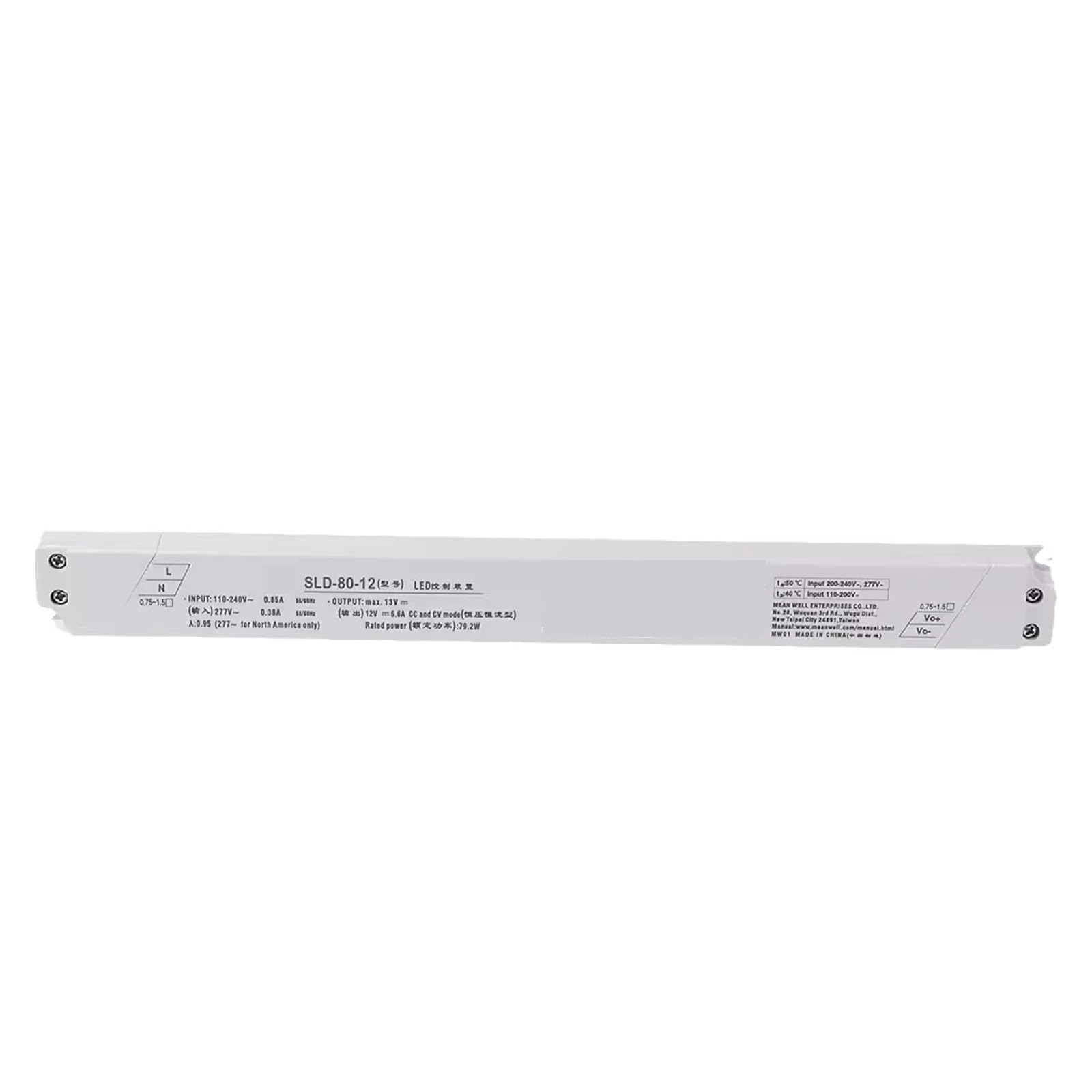 Série SLD-80 alimentation à découpage stable pour tension 24V