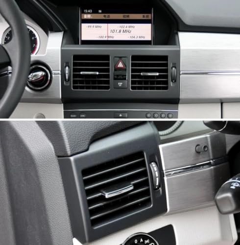 Panneau couverture calandre ventilation de haute finition pour console Benz Classe GLK - 4