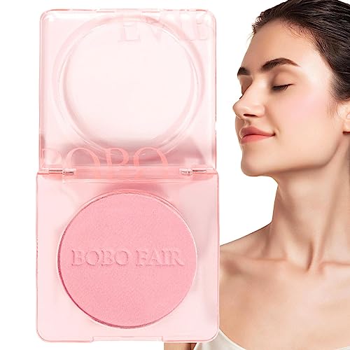 アイシャドウ チーク | マット モノクローム ブラッシュ メイクアップ パレット,低彩度の明るくクリアなルージュ ブラッシュ 明るい肌と暗い肌のメイクアップ Bonsem