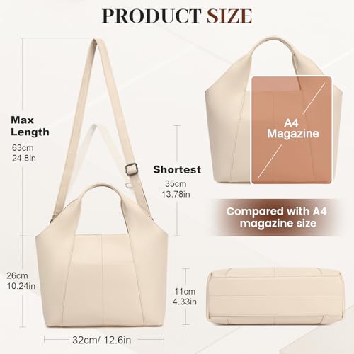 Image of Purses for Women Medium Satchel Handbags Shoulder Hobo Bag