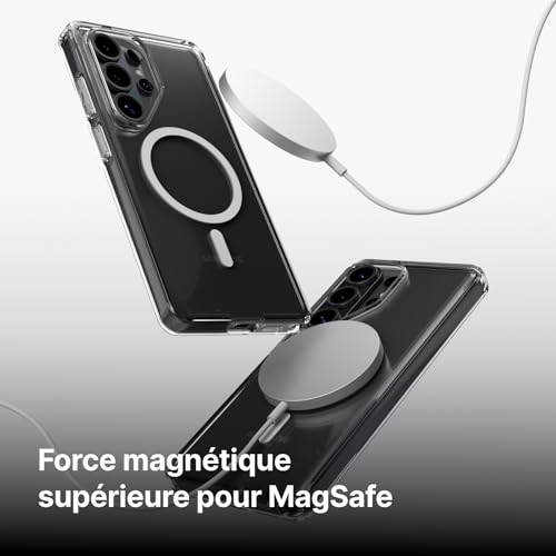 Coque MagSafe Galaxy S26 Plus RhinoShield Clear haute transparence