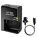 LC-E10 Cameras Charger for Canon LC-E10E LC-E10C LC-E10, Digital Camera Battery Charger for Canon EOS Rebel T7 T6 T5 T3 T100 4000D 3000D 2000D 1500D 1300D 1200D 1100D Kiss X90 X80 X70 X50