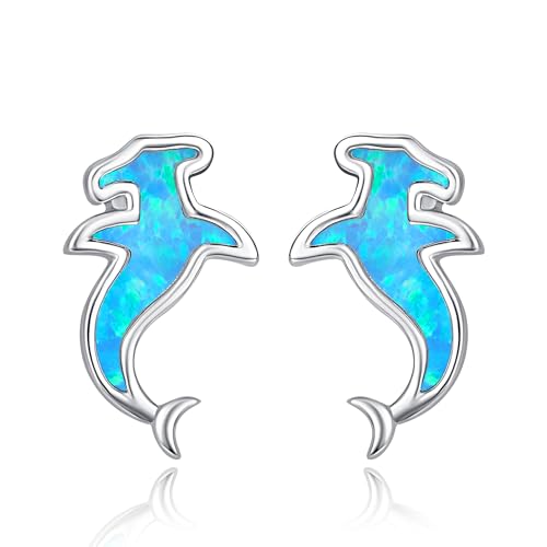 Boucles d'oreilles en opale TANGPOET, le cadeau idéal pour femme et fille