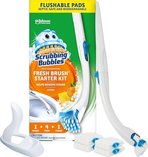 Scrubbing Bubbles Fresh Brush Toilet Bowl...