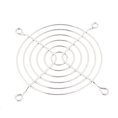 Aexit Metal Suare Electrical equipment Fan Guard Protector Grill 90x90mm for Personal Computer
