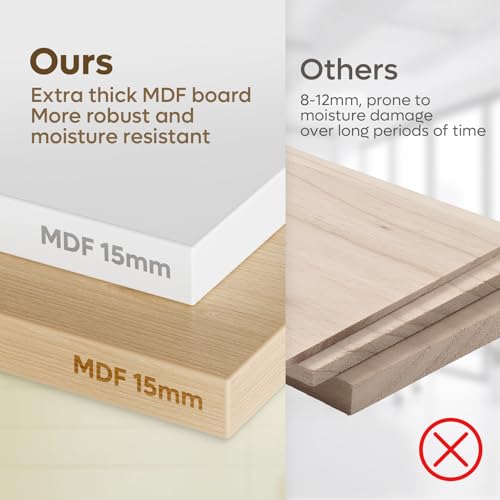 Besiter Fluted Bathroom Wall Cabinet Over The Toilet Storage, 23"x 29" Medicine Cabinet with Adjustable Shelf, Laundry Cabinet Wall Mounted and Kitchen Storage Cabinet(Natural Oak)