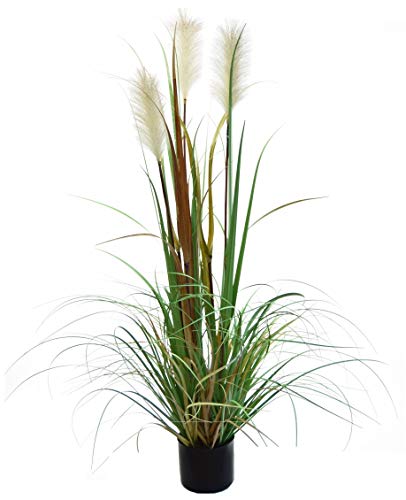 e-flor made man Planta Artificial, Elaborados con los Mejores Materiales, Ideal para Decoracion de hogar (140 cm)