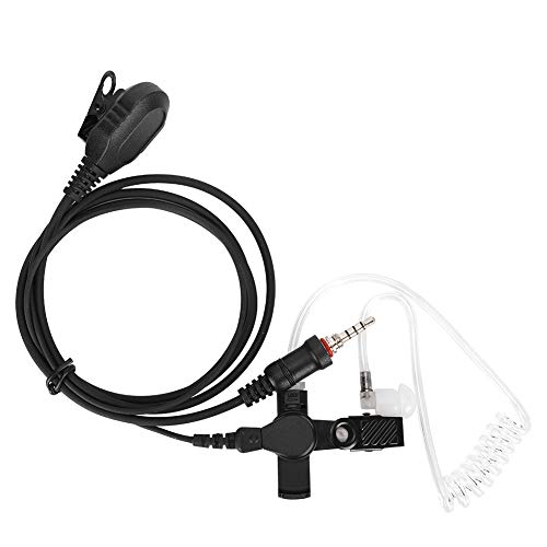 Fone de ouvido com tubo de ar acústico com tubo de ar IP54 à prova d'água para acampamento ao ar li