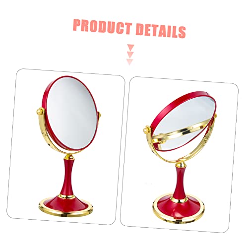 Espejo de Maquillaje de Sobremesa Luxshiny Rojo miniatura 4