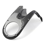 FSFY Gas Fairing Guard Ignition Tank Panel Cover ABS Carbon Fiber Pattern Motorbike for Ducati Monster 696 2008-2014