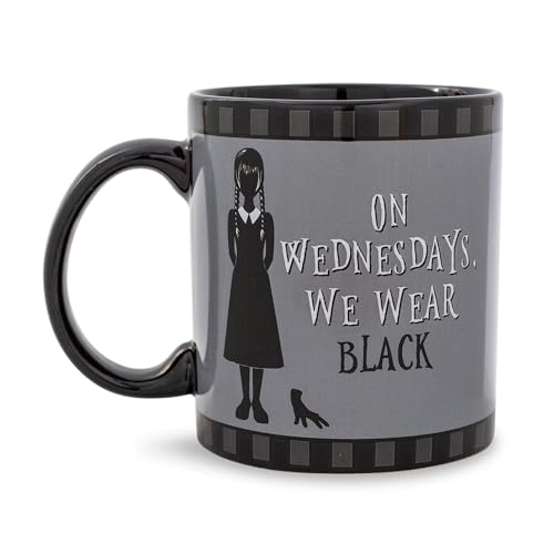 Taza de cerámica Silver Buffalo miércoles 20 onzas miniatura 2