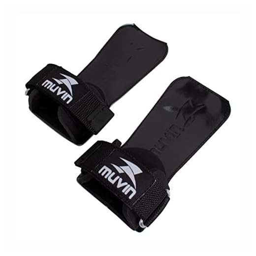 Luva Hand Grip Power Muvin – Luva Para Crosstraining – Treino – Punho em EVA Dublado – Para Altas Cargas – Palma em PVC de Alta Resistência – Fechamento em Fecho de Contato – Costura Dupla (P, PRETO)