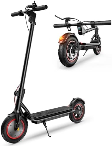 Electric Scooter for Adult & Big Kids, 23/21/12/5 Miles Range, 22/18MPH Top Speed, 650/500/350W Powerful Motor, EScooter with Cruise Control, Double Braking Systems, APP Control