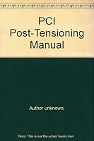 PCI Post-Tensioning Manual B002K8H6HU Book Cover