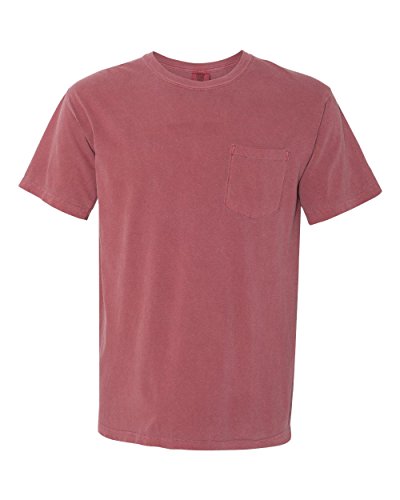 Image of Comfort Colors Men's Adult Short Sleeve Pocket Tee, Style 6030 Brick