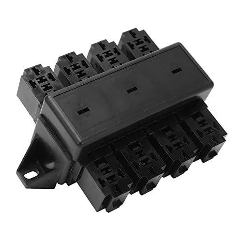 Porte-fusible à lame 20 voies boîte relais 8 emplacements durable pour yacht