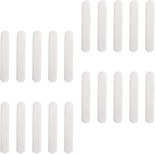 FALOME 20 peças de protetores de colarinho descartáveis almofadas de suor autoadesivas para o pescoço protetor de suor para homens e mulheres