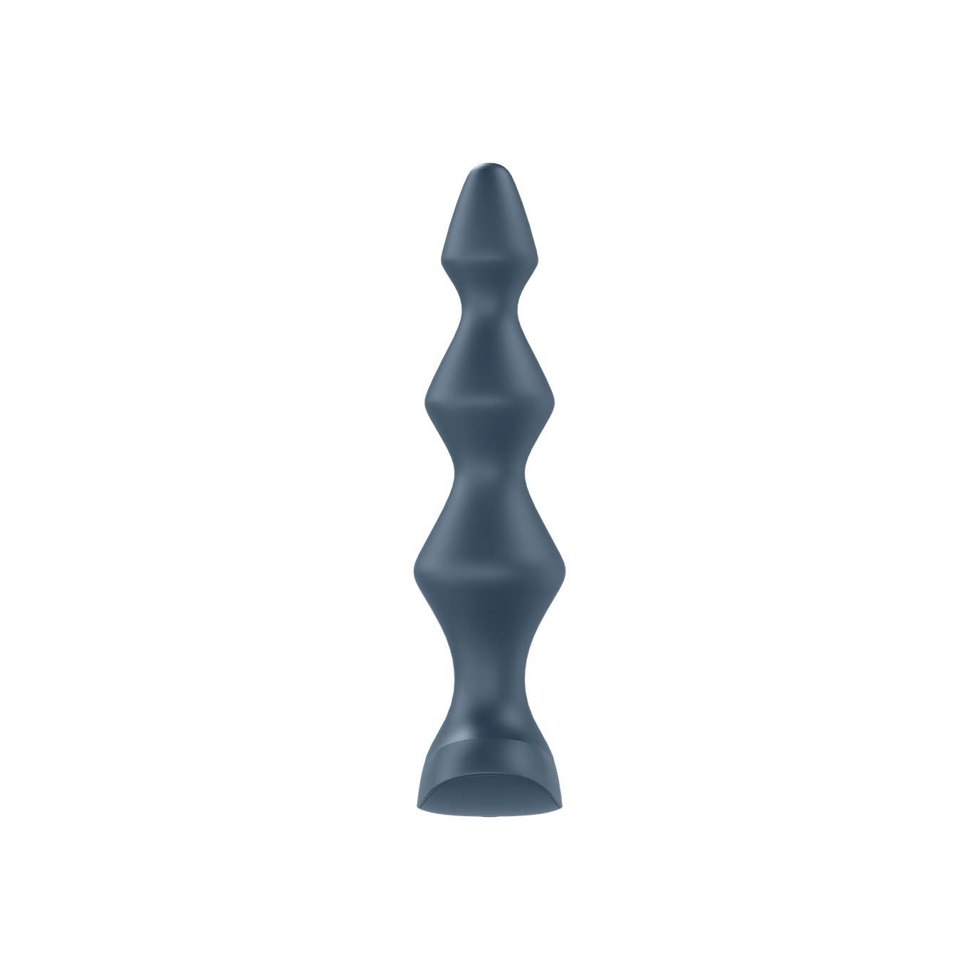 Satisfyer Lolli-Plug 1 vibrador anal | silicona médica gris | resistente al agua (IPX7) y recargable | plug anal juguete sexual para principiantes y avanzados