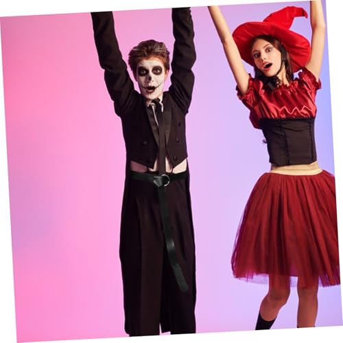 BESTYASH Medieval Knight Adjustable Faux Waist Belt Accessories for Halloween and Cosplay Style Gown Costume Belt for Men4