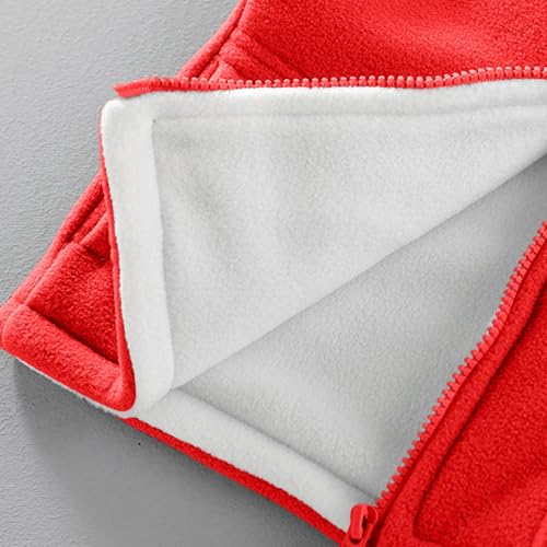 Girls Boys Fleece Vests, Winter Vest for Kids Warm Fleece Outerwear Jacket Sleeveless Quilted Coat Tween Clothes2