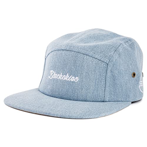 Image of Blackskies 5-Panel Cap with Floral Pattern Unisex Baseball Cap