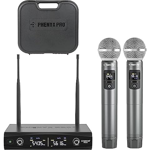 Phenyx Pro PTU-52 Microphones sans Fil Cover