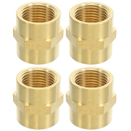 Accesorios de tubería de cobre con rosca hembra doble de 4 piezas 2
