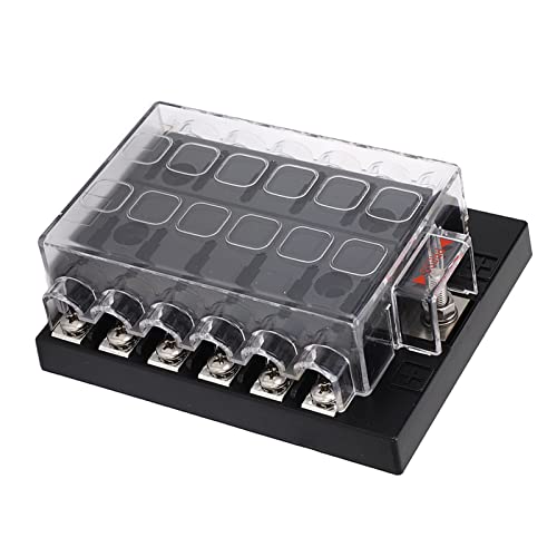 Boîte à fusibles à lame auto 12V 24V étanche pour remorque et bateau