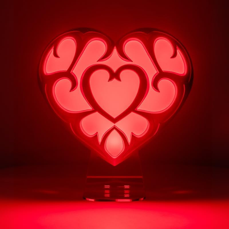 Paladone The Legend of Zelda Heart Container Light, Officially Licensed Nintendo Lamp for Game Room 2 Light Modes - Image 4