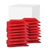 MAG 16-Pack Ferrite Magnets for Biomagnetic Therapy 3500 Gauss Rectangular 442211 mm Dr. Goiz Method Vinyl-Coated Positive/Negative Polarity