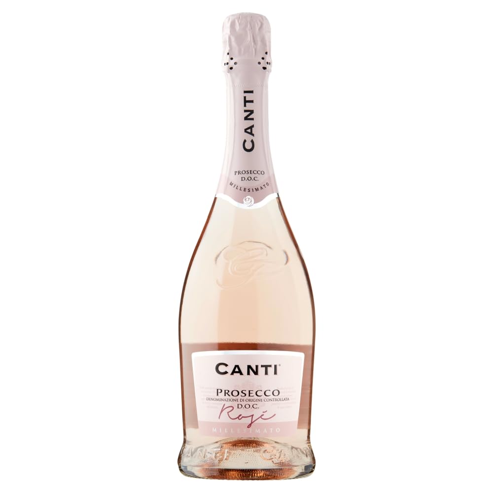 Canti Prosecco D.O.C. Rose Millesimato, Fresh and Sweet Taste, 750 ml